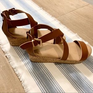 🔺🔺Sold on Mercari🔺🔺Torrid Cork Platform Sandal
